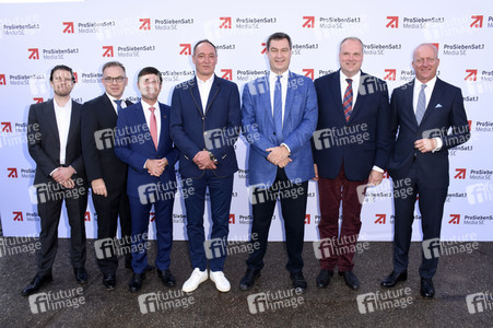 ProSiebenSat1 Media SE Spatenanstich in Unterföhring