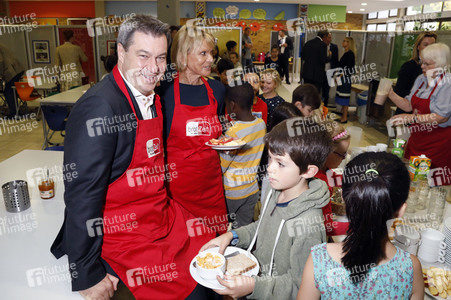 Schulfrühstück der Organisation brotZeit e.V. in München