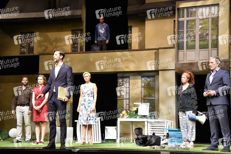 Theaterprobe 'Willkommen bei den Hartmanns' in Berlin