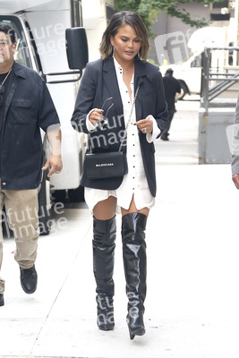 Chrissy Teigen in New York