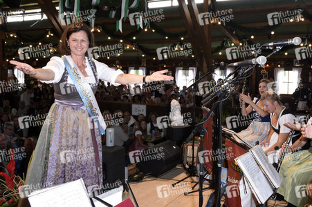 Im Volkssängerzelt bei der Eröffnung vom Oktoberfest 2018 in München