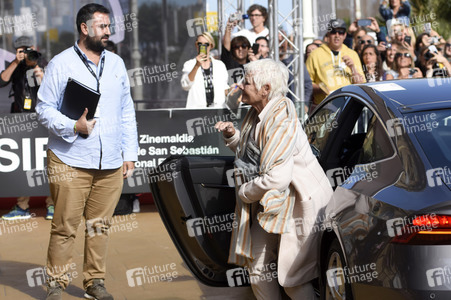 Ankunft auf dem San Sebastian Film Festival 2018