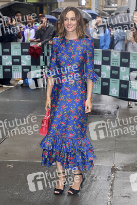 Leighton Meester bei der Ankunft zur Talkshow 'Build Series' in New York