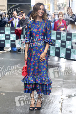 Leighton Meester bei der Ankunft zur Talkshow 'Build Series' in New York