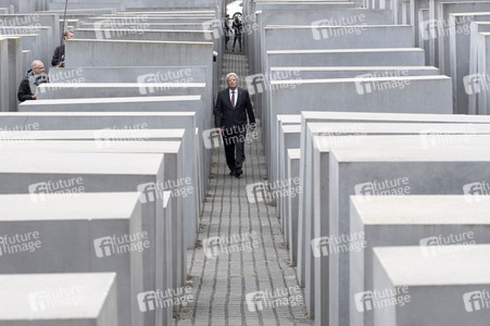 Dreharbeiten mit Joachim Gauck in Berlin