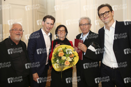Verleihung vom Großen Österreichischen Staatspreis an Florjan Lipus in Wien