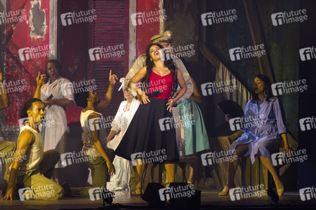 Musicalpremiere 'Carmen la Cubana' in Berlin