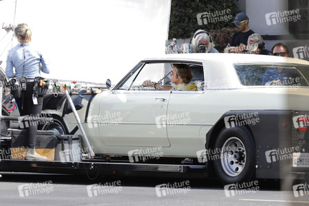 Dreharbeiten zu 'Once Upon a Time in Hollywood' in Burbank