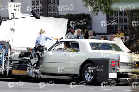 Dreharbeiten zu 'Once Upon a Time in Hollywood' in Burbank
