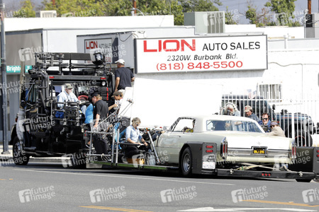 Dreharbeiten zu 'Once Upon a Time in Hollywood' in Burbank