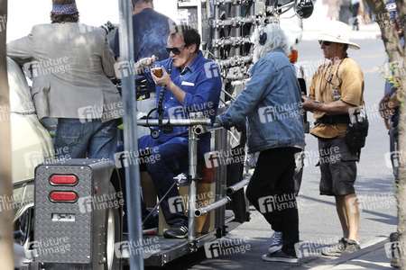 Dreharbeiten zu 'Once Upon a Time in Hollywood' in Burbank