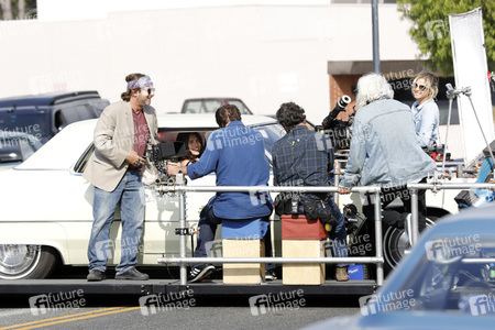 Dreharbeiten zu 'Once Upon a Time in Hollywood' in Burbank