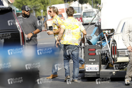 Dreharbeiten zu 'Once Upon a Time in Hollywood' in Burbank