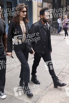 Bella Hadid und The Weeknd in New York