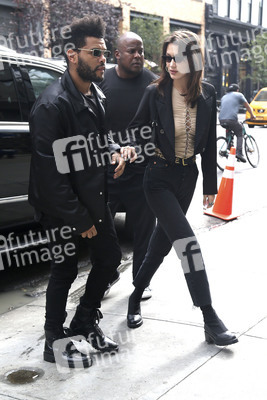 Bella Hadid und The Weeknd in New York