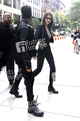Bella Hadid und The Weeknd in New York