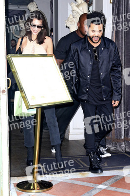 Bella Hadid und The Weeknd in New York