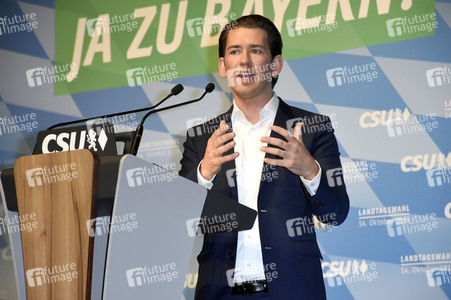 Schlusskundgebung der CSU zur Landtagswahl in München