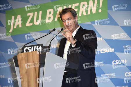 Schlusskundgebung der CSU zur Landtagswahl in München