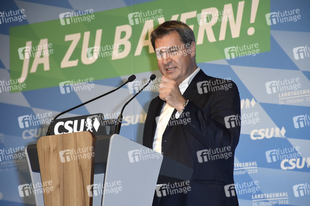 Schlusskundgebung der CSU zur Landtagswahl in München