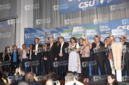 Schlusskundgebung der CSU zur Landtagswahl in München