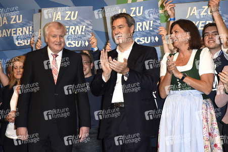 Schlusskundgebung der CSU zur Landtagswahl in München