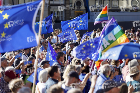 Kundgebung 'Pulse of Europe' in Köln