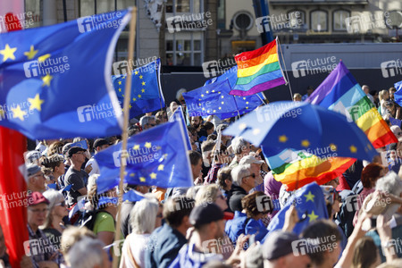 Kundgebung 'Pulse of Europe' in Köln