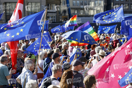Kundgebung 'Pulse of Europe' in Köln