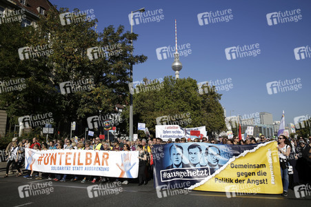 Demonstration 'Unteilbar' in Berlin