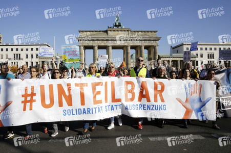 Demonstration 'Unteilbar' in Berlin
