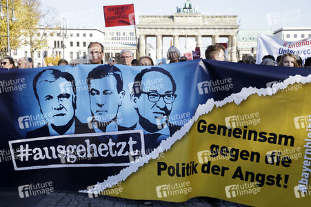 Demonstration 'Unteilbar' in Berlin