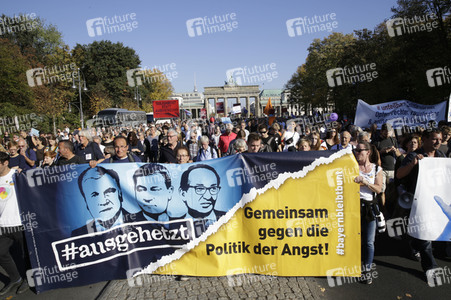 Demonstration 'Unteilbar' in Berlin