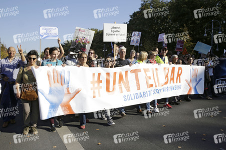 Demonstration 'Unteilbar' in Berlin