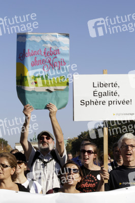 Demonstration 'Unteilbar' in Berlin