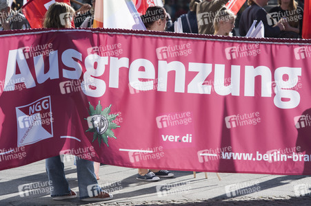 Demonstration 'Unteilbar' in Berlin