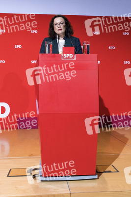 Pressetermin der SPD in Berlin