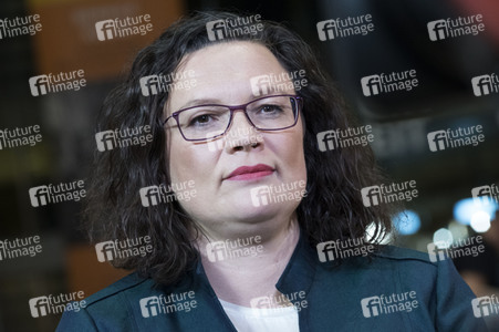 Pressetermin der SPD in Berlin