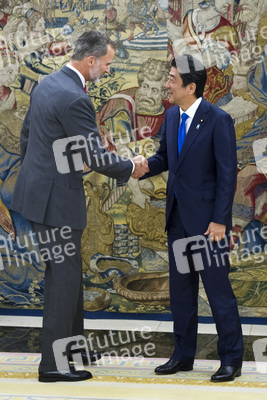 Empfang für Shinzo Abe in Madrid