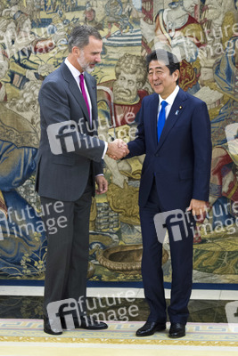 Empfang für Shinzo Abe in Madrid