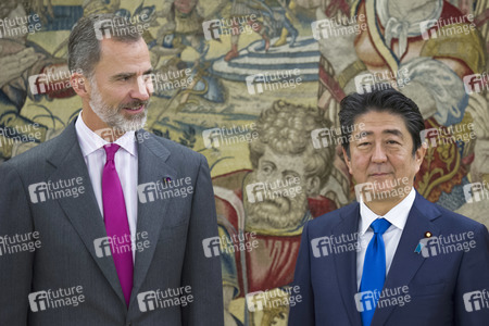 Empfang für Shinzo Abe in Madrid