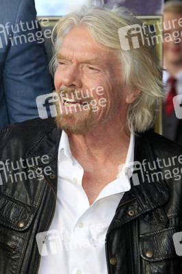 Richard Branson  erhält einen Stern auf dem Hollywood Walk of Fame in Los Angeles