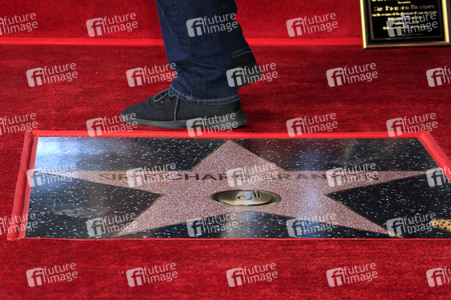Richard Branson  erhält einen Stern auf dem Hollywood Walk of Fame in Los Angeles