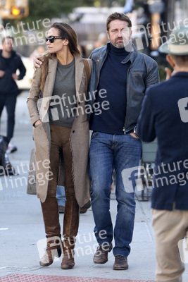 Gerard Butler in New York