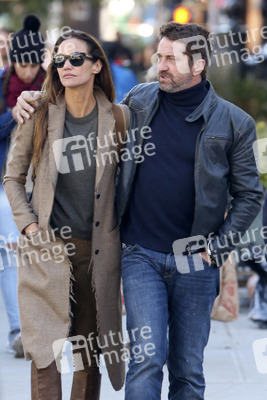 Gerard Butler in New York