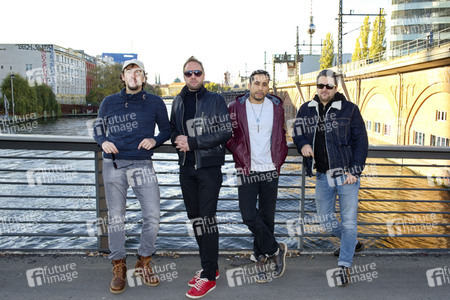 Fototermin mit dem Kid Colling Cartel in Berlin