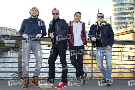 Fototermin mit dem Kid Colling Cartel in Berlin