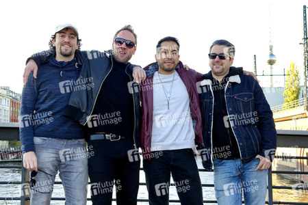 Fototermin mit dem Kid Colling Cartel in Berlin