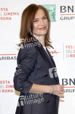 Photocall mit Isabell Huppert, Filmfestival von Rom 2018