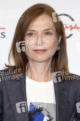 Photocall mit Isabell Huppert, Filmfestival von Rom 2018